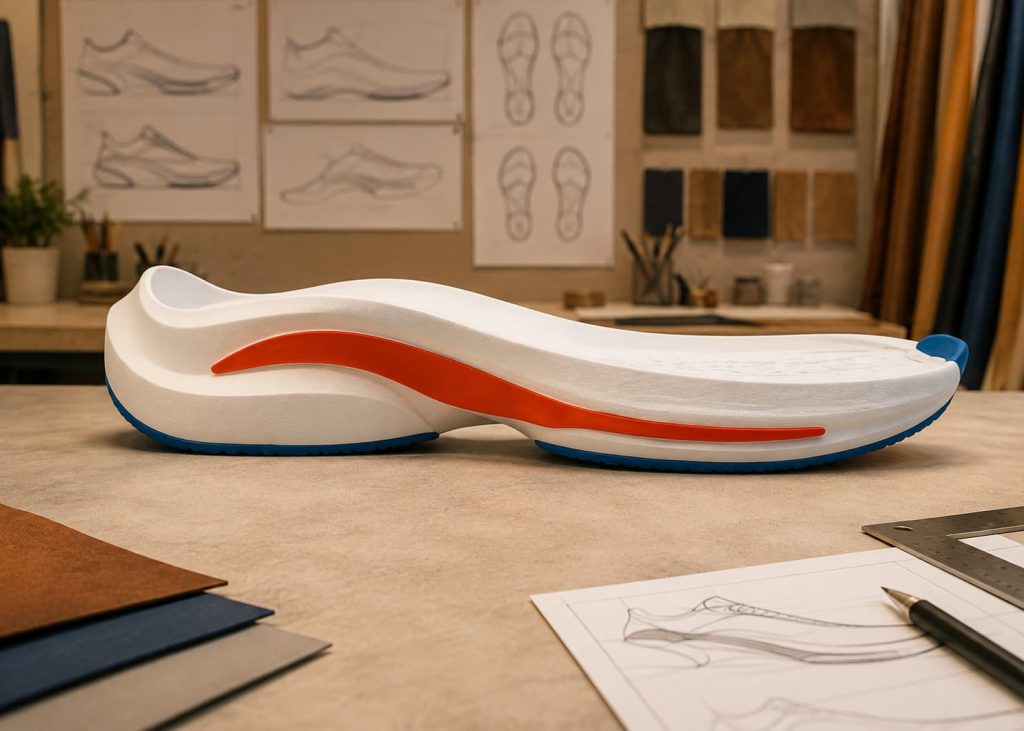 EVA Midsole Painted