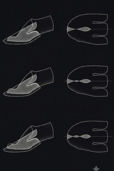 Understanding Break line of the last in Footwear Pattern Engineering