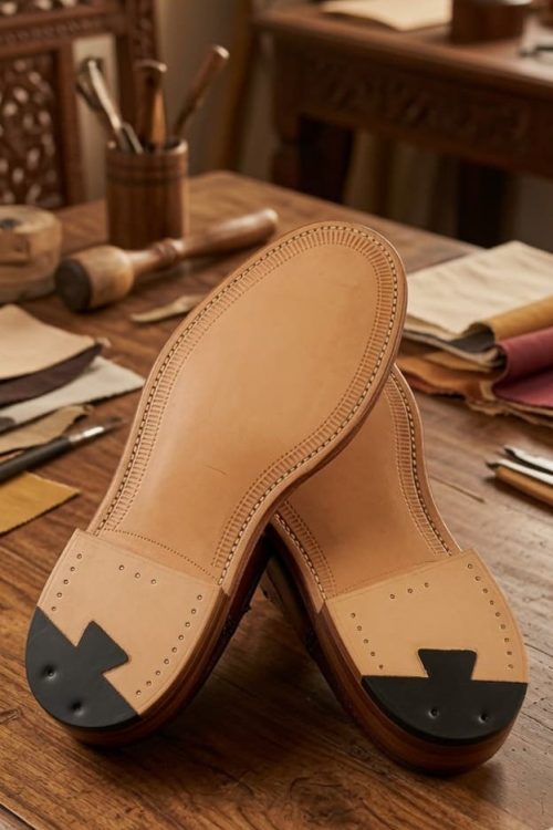Leather Outsole Wheeling Operation