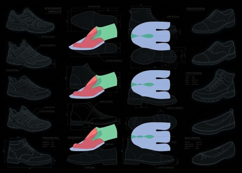Understanding Break line of the last in Footwear Pattern Engineering