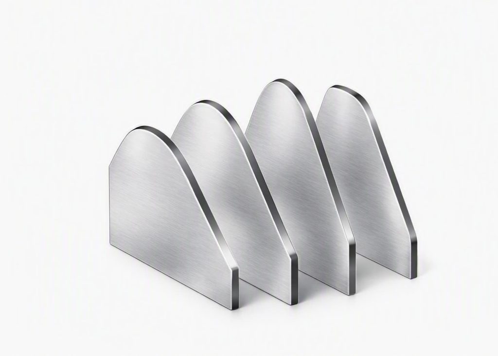 Different type of crimping blade shapes for Illustration Purpose