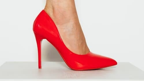 Stiletto heel used in Women's Footwear