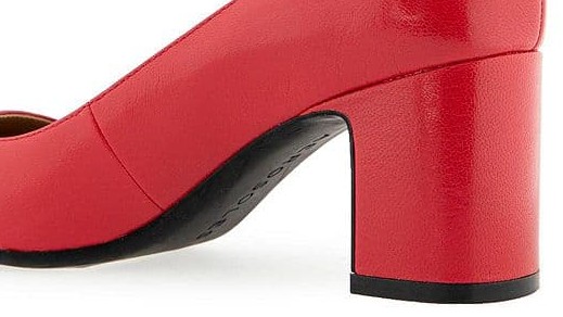 Covered Heel used in Footwear