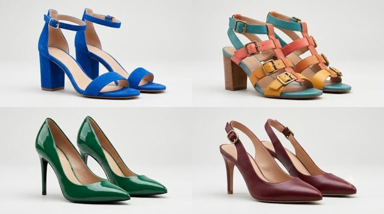Different type of heels used in footwear manufacturing